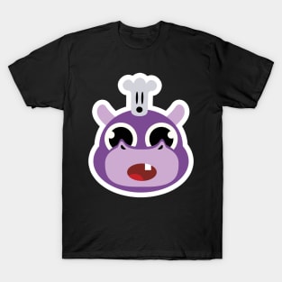 Doodlecakes Short Cake Character Face T-Shirt